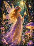 Enchanted Forest Fairy Diamond Painting Kit